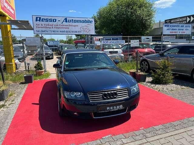 Moroblau perleffekt Gebraucht 2002 Audi A4 Cabriolet Sport Cabrio | 2.100 € - Bild 1/4