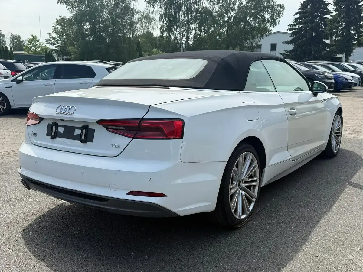 Gebraucht Audi A5 Cabriolet Sport 190 PS (139 kW) 2017 Weiß Cabrio