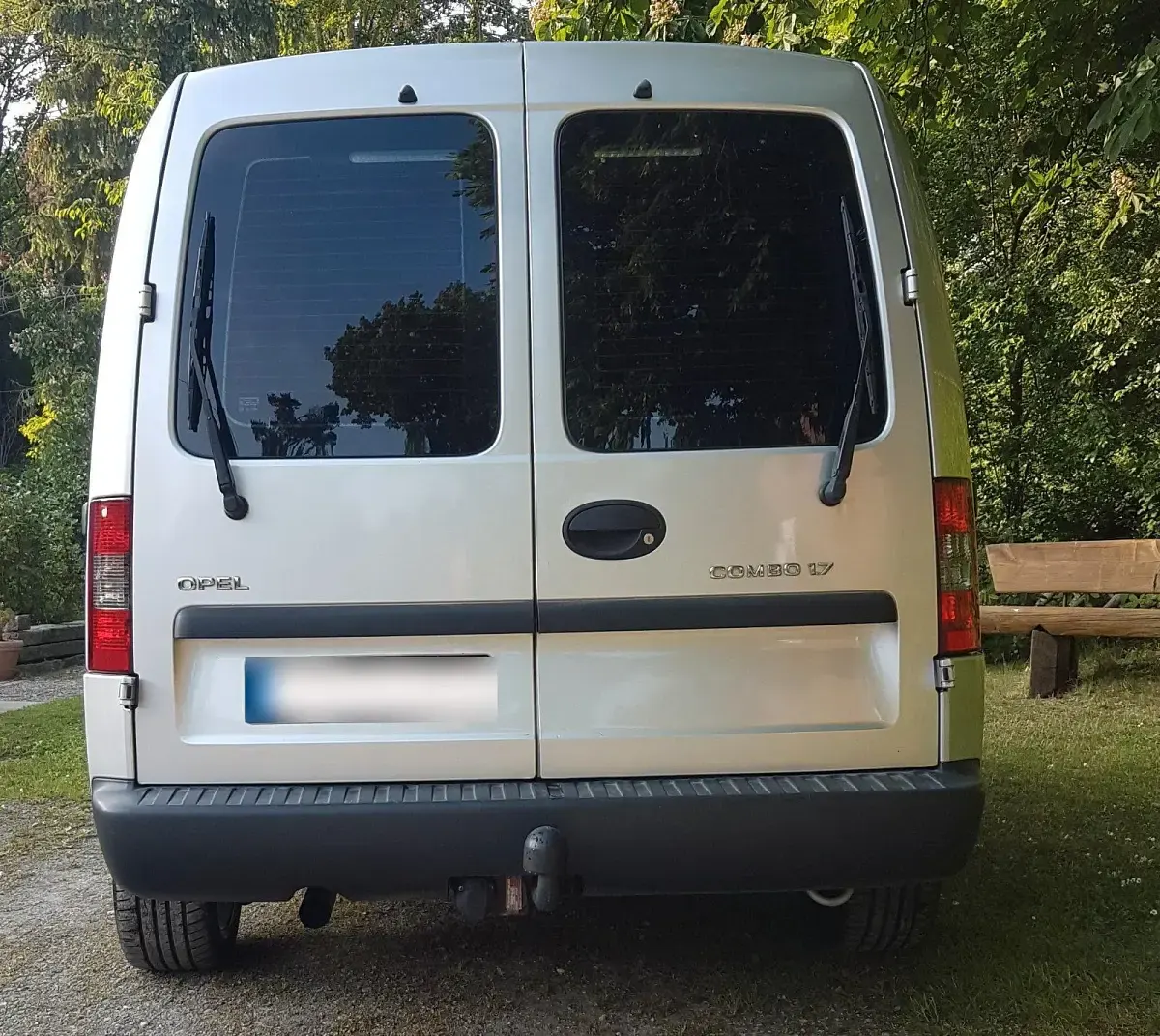 Używany Opel Combo 2007 Srebrny Minivan