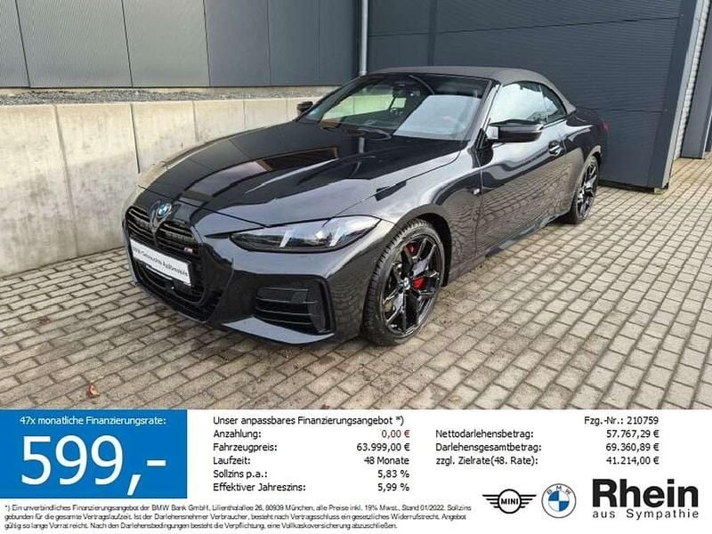 Gebraucht BMW 440 387 PS (284 kW) 2025 Black sapphire metallic Cabrio