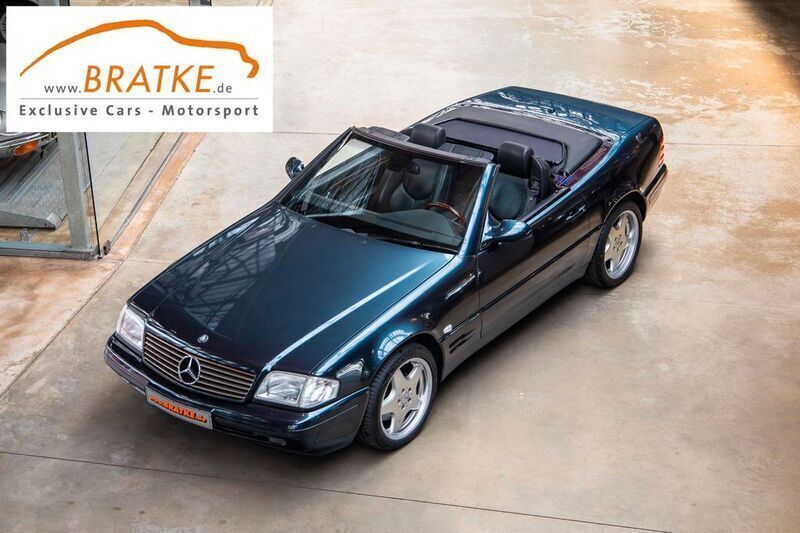 Schwarz Gebraucht 1998 Mercedes SL320 AMG Cabrio | 28.790 € (Fairer Preis) - Bild 1/4