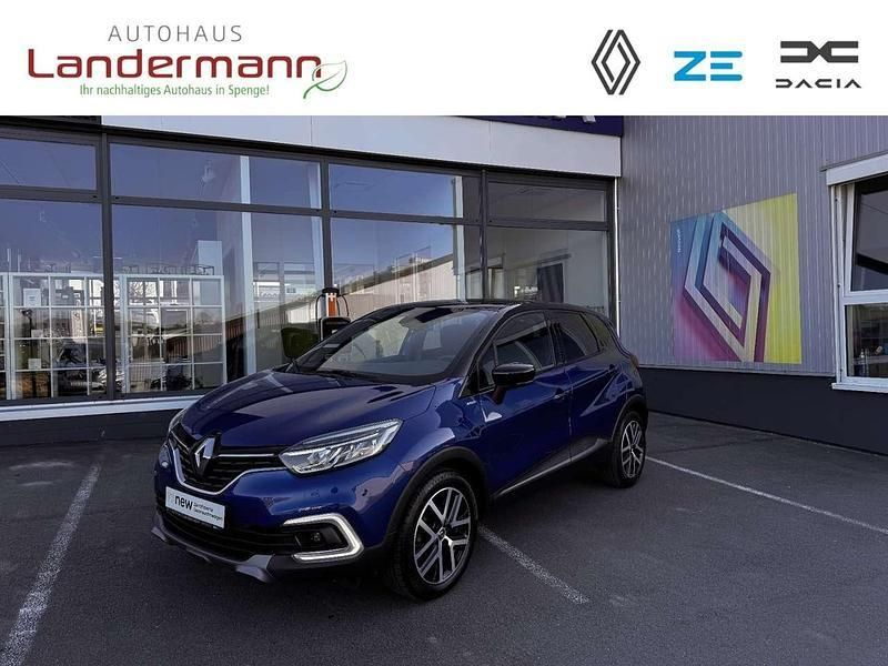Zweifarbig: ironblau und blackpearlsc Gebraucht 2018 Renault Captur Version S SUV | 17.490 € (Teuer) - Bild 1/4