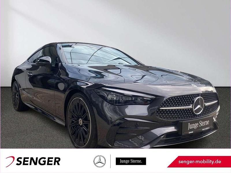 Lack graphitgrau Gebraucht 2024 Mercedes CLE300 AMG Coupé | 59.480 € (Etwas zu teuer) - Bild 1/4