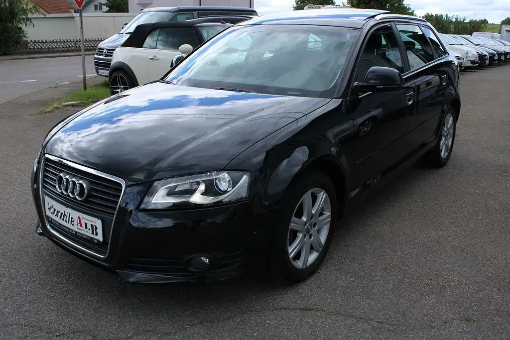 Gebraucht Audi A3 Sport 140 PS (102 kW) 2009 Schwarz Kleinwagen