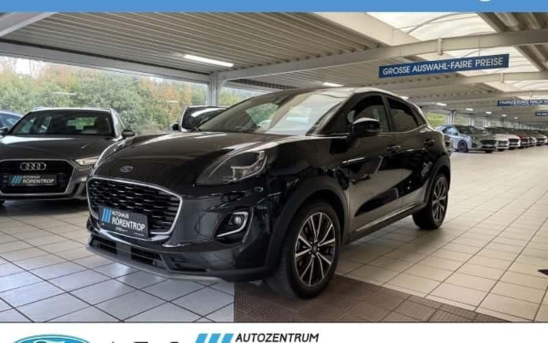 Schwarz Gebraucht 2020 Ford Puma Gen-E Titanium X SUV | 16.279 € (Superpreis) - Bild 1/4