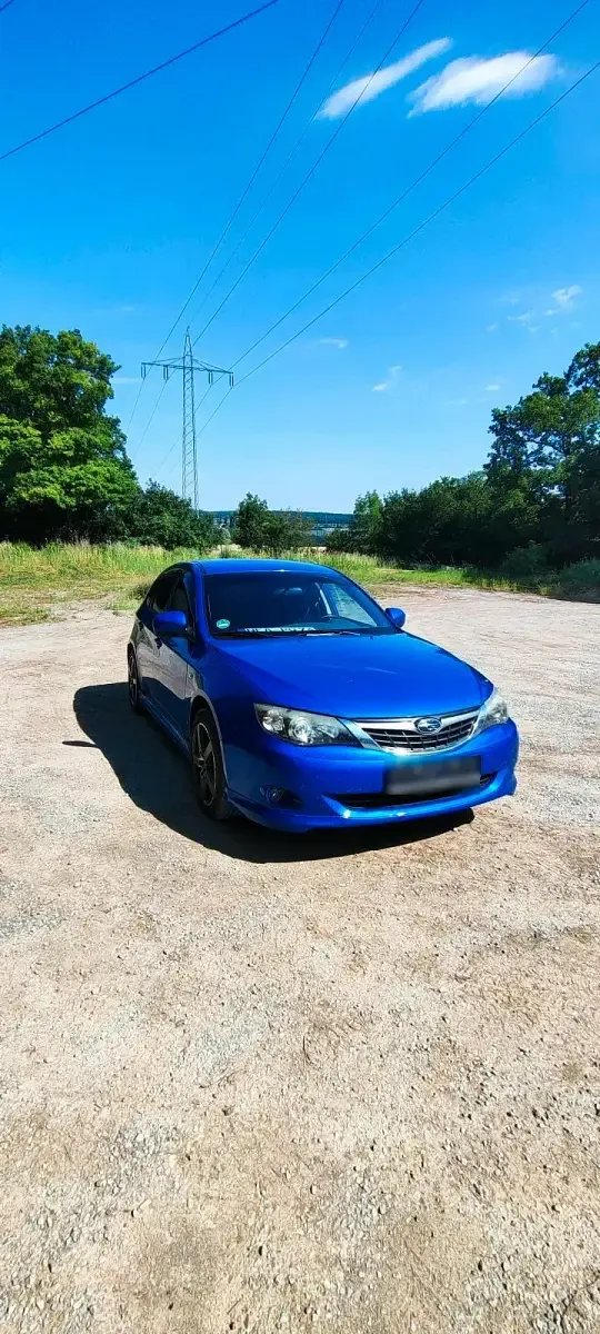 Gebraucht Subaru Impreza 150 PS (110 kW) 2008 Blau Limousine