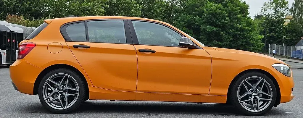 Gebraucht BMW 116 Sport Line 136 PS (100 kW) 2013 Orange Kleinwagen