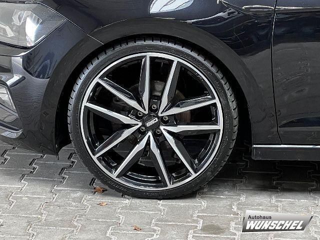 Gebraucht VW Polo Comfortline 116 PS (85 kW) 2019 Schwarz Kleinwagen