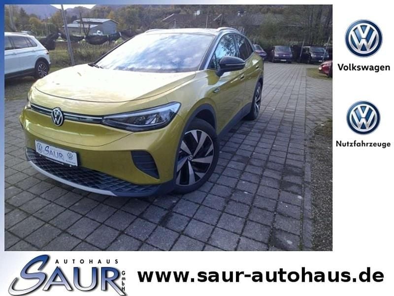 Honey yellow metallic Gebraucht 2021 VW ID.4 Pro Performance SUV | 22.899 € (Superpreis) - Bild 1/4