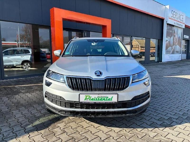 Gebraucht Skoda Karoq Clever 150 PS (110 kW) 2021 Brilliantsilber metallic SUV