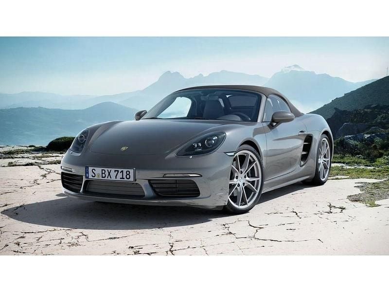 Grau Gebraucht 2024 Porsche Boxster Cabrio | 76.900 € (Teuer) - Bild 1/4