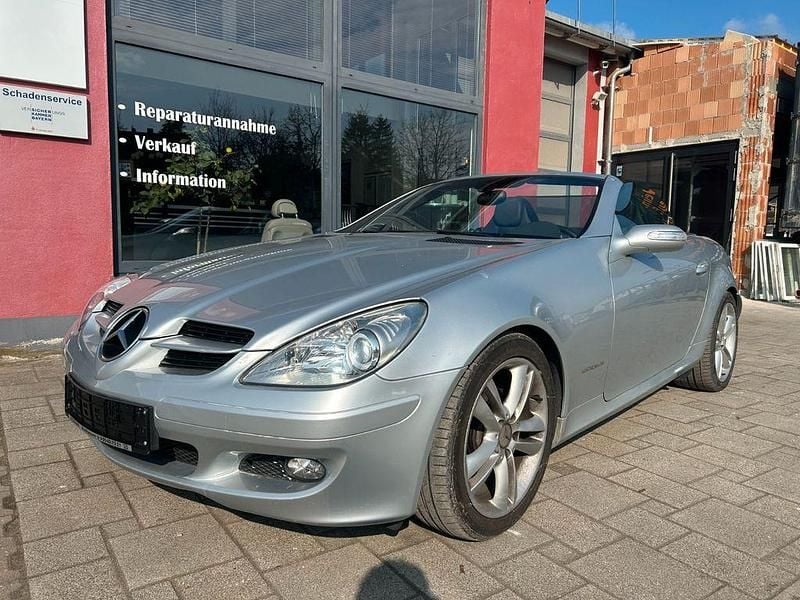 Gebraucht Mercedes SLK200 163 PS (119 kW) 2004 Silber Cabrio