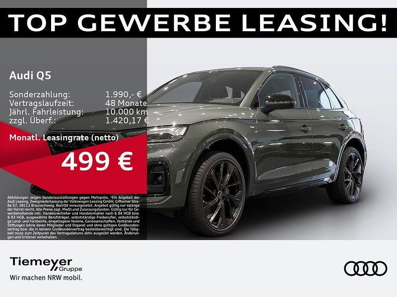 Grün Gebraucht 2024 Audi Q5 S-Line SUV | 63.980 € - Bild 1/4
