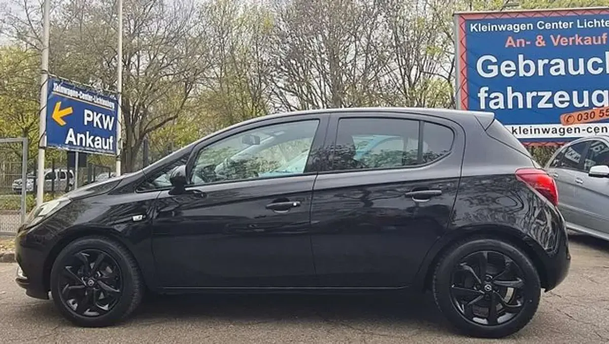 Usata Opel Corsa drive 90 CV (66 kW) 2017 Nero Utilitaria