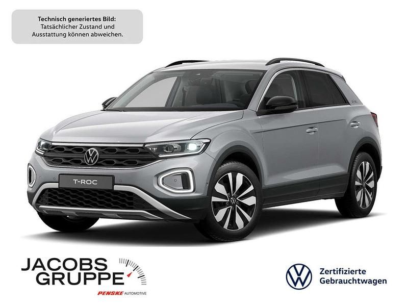 Silber Gebraucht 2025 VW T-Roc Goal SUV | 27.970 € (Fairer Preis) - Bild 1/3