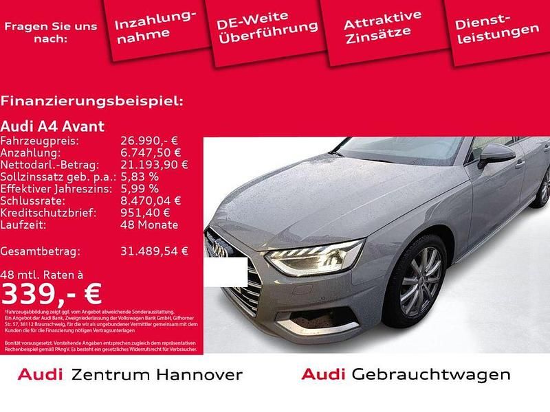 Individuallackierungen audi exclusive Gebraucht 2022 Audi A4 Advanced Plus Kombi | 26.990 € (Guter Preis) - Bild 1/4