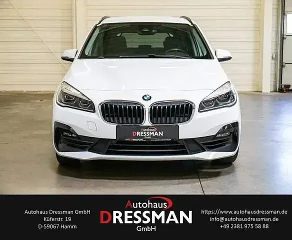 Gebraucht BMW 216 Gran Tourer Advantage 109 PS (80 kW) 2019 Weiß Van / Kleinbus