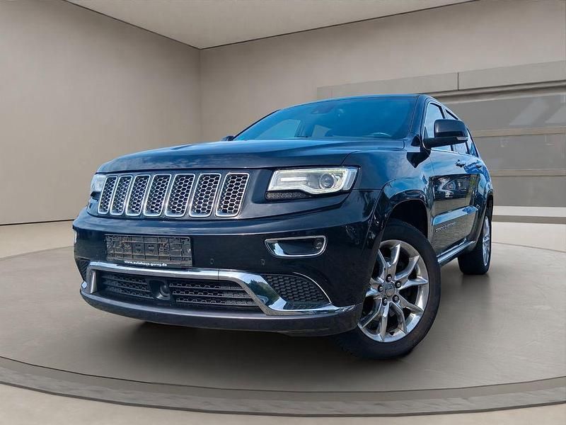 Schwarz Gebraucht 2015 Jeep Grand Cherokee Summit SUV | 15.493 € (Fairer Preis) - Bild 1/4