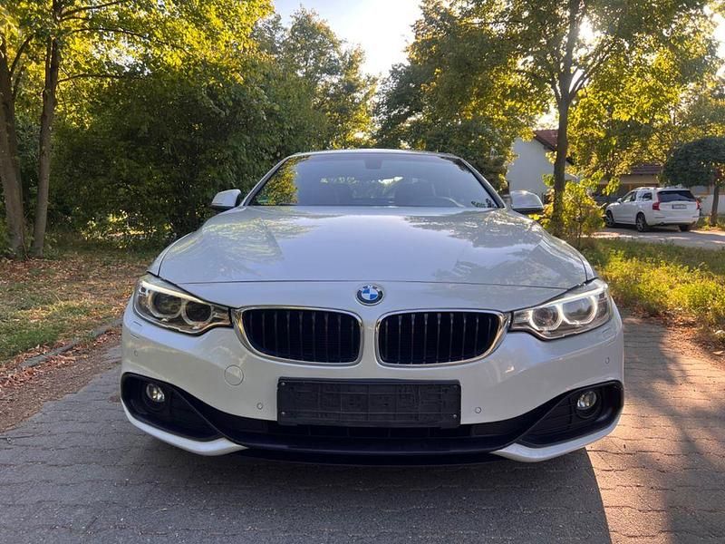 Weiß Gebraucht 2014 BMW 420 Sport Line Cabrio | 19.999 € (Fairer Preis) - Bild 1/4