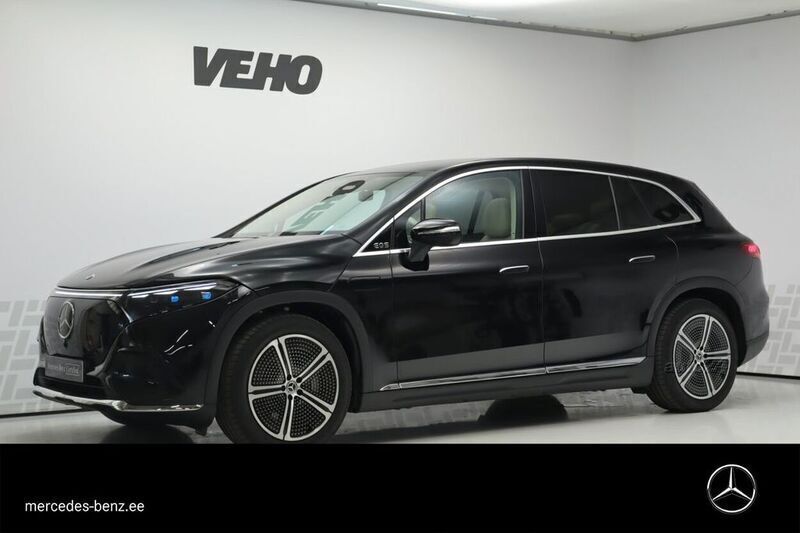 Schwarz Gebraucht 2023 Mercedes EQS450+ SUV | 88.500 € (Etwas zu teuer) - Bild 1/4