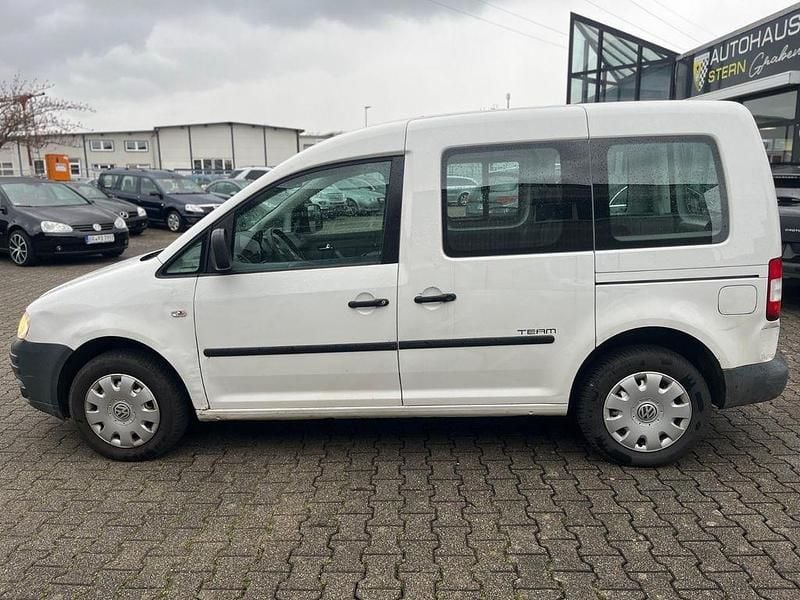 Gebraucht VW Caddy Team 105 PS (77 kW) 2010 Weiß Van / Kleinbus