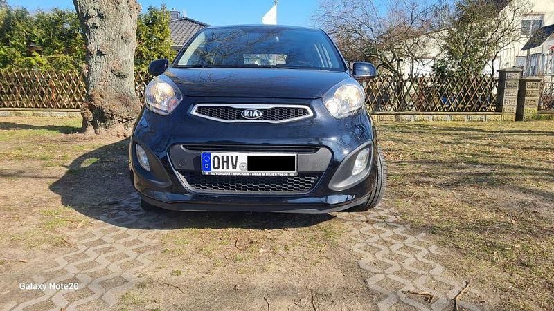 Gebraucht Kia Picanto Attract 69 PS (50 kW) 2014 Schwarz Kleinwagen
