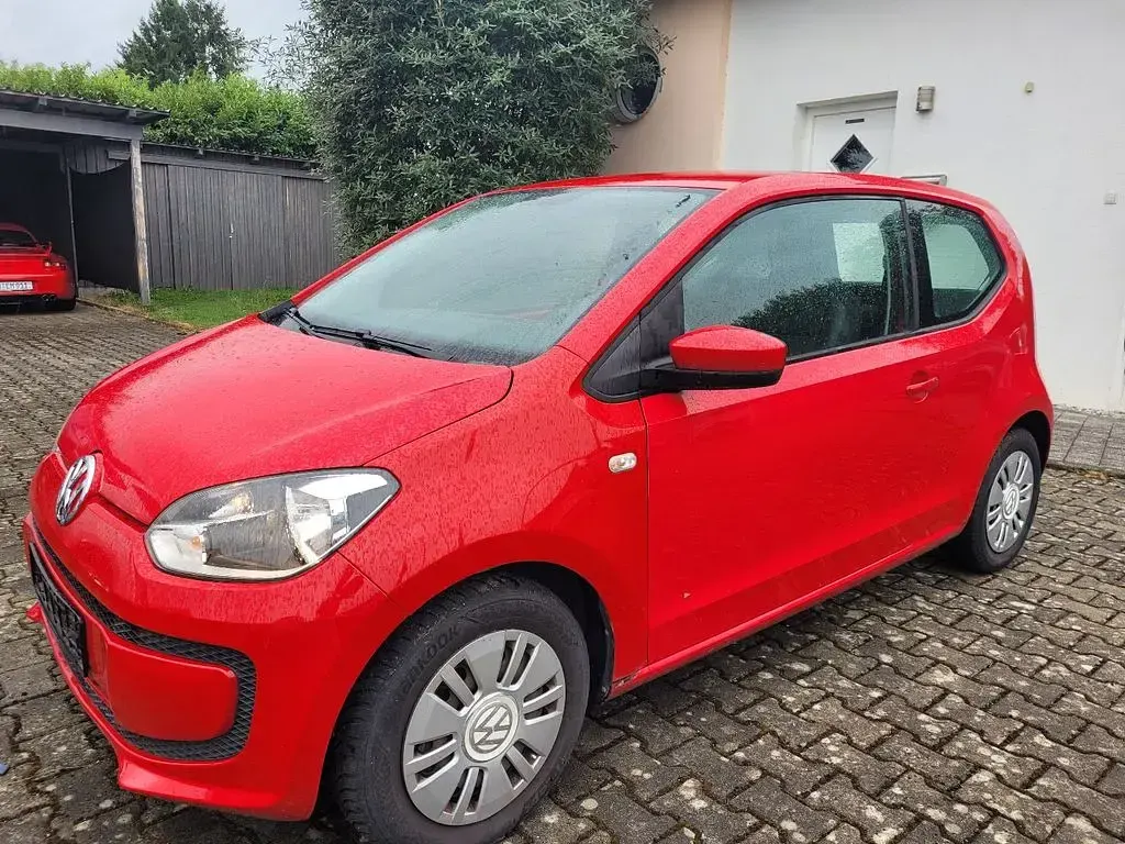 Gebraucht VW up! move up! 60 PS (44 kW) 2012 Rot Kleinwagen