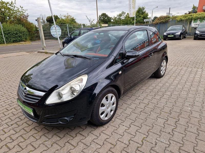 Schwarz Gebraucht 2008 Opel Corsa Edition Kleinwagen | 3.500 € (Teuer) - Bild 1/4