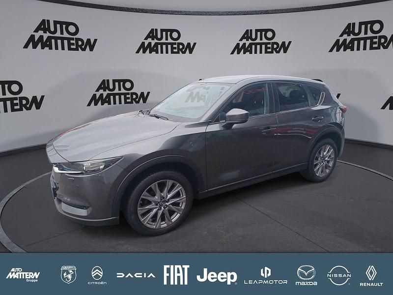 Gebraucht Mazda CX-5 Ad'Vantage 184 PS (135 kW) 2021 Machine gray metallic (metallic) SUV