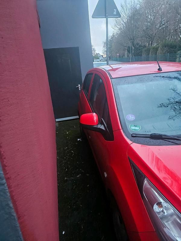 Gebraucht Chevrolet Spark 2012 Rot Kleinwagen