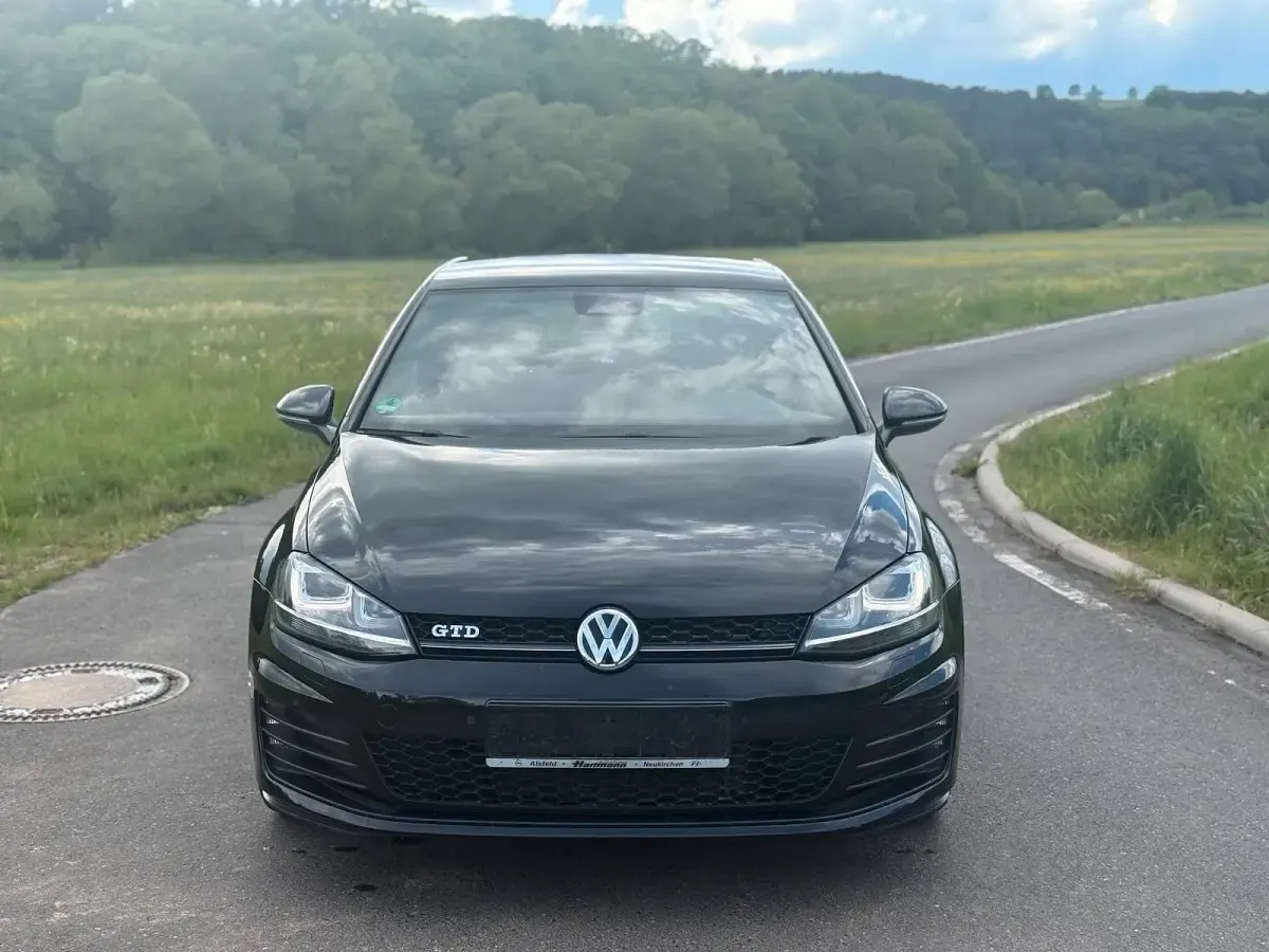Gebraucht VW Golf VII GTD 184 PS (135 kW) 2013 Schwarz Kleinwagen