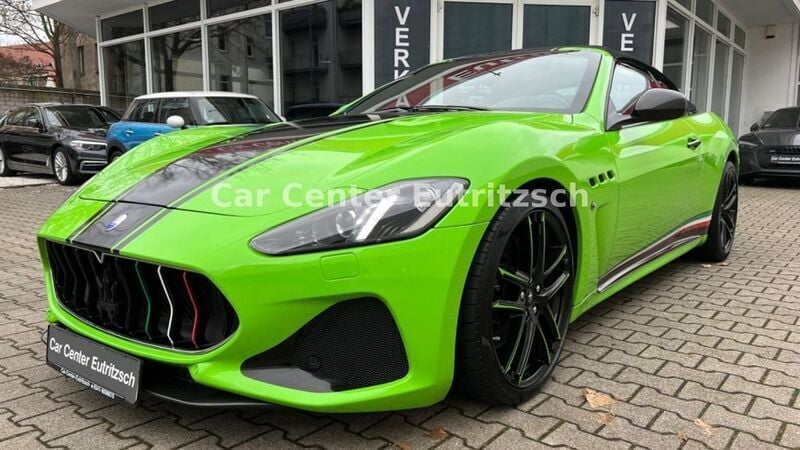 Grün Gebraucht 2019 Maserati GranCabrio Cabrio | 115.000 € (Teuer) - Bild 1/4