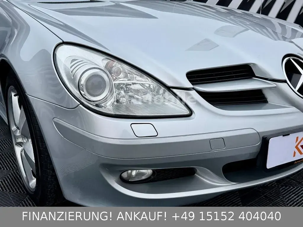 Gebraucht Mercedes SLK200 163 PS (119 kW) 2006 Silber Cabrio