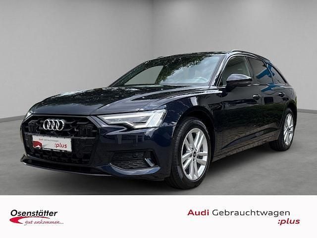 Firmamentblau metallic Gebraucht 2024 Audi A6 Advanced Plus Kombi | 45.430 € - Bild 1/4