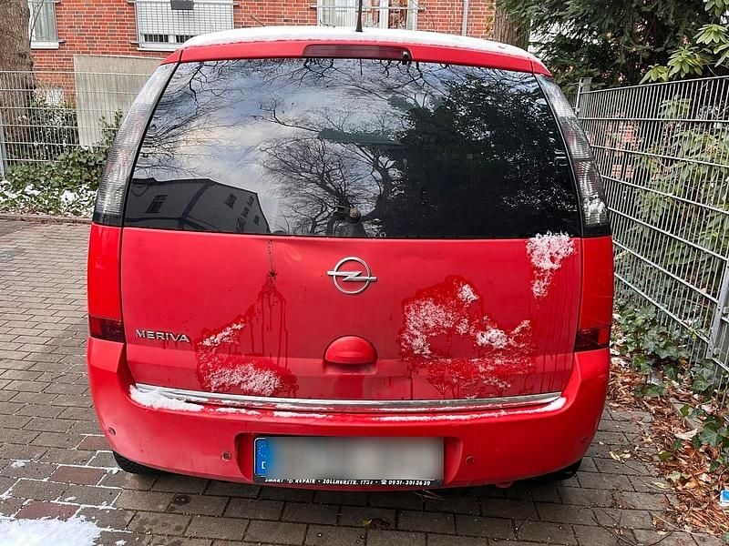 Gebraucht Opel Meriva 90 PS (66 kW) 2006 Rot Van / Kleinbus