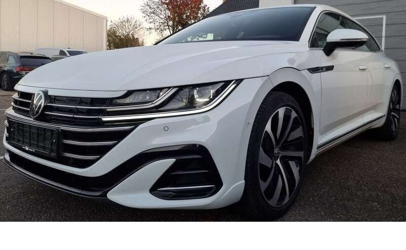 Pure white Gebraucht 2022 VW Arteon R-line Kombi | 23.999 € (Etwas zu teuer) - Bild 1/4