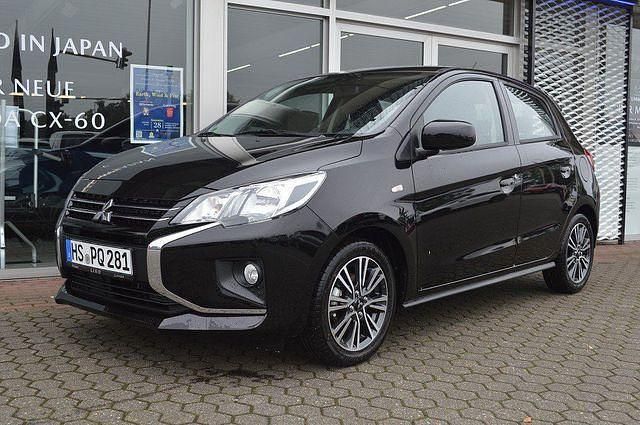 Schwarz Gebraucht 2024 Mitsubishi Space Star Select Kleinwagen | 14.535 € (Etwas zu teuer) - Bild 1/4