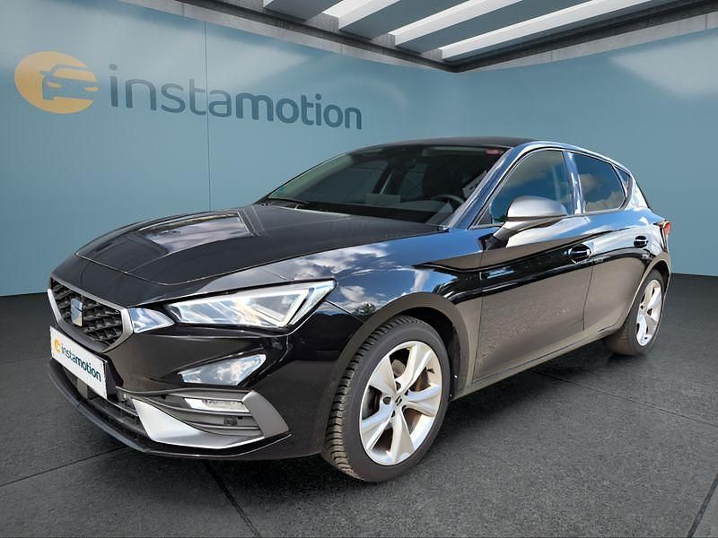 Schwarz Gebraucht 2024 Seat Leon FR Kleinwagen | 28.449 € (Etwas zu teuer) - Bild 1/4