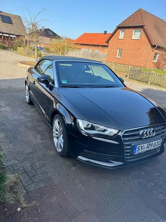 Gebraucht Audi A3 Cabriolet S-Line 140 PS (102 kW) 2014 Schwarz Cabrio