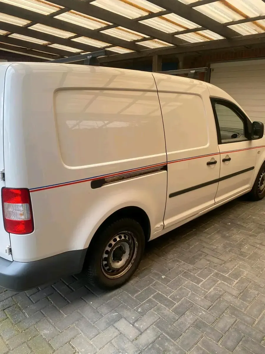 Gebraucht VW Caddy Maxi 105 PS (77 kW) 2008 Weiß Van / Kleinbus