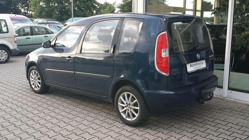 Gebraucht Skoda Roomster Plus Edition 69 PS (50 kW) 2009 Blau Van / Kleinbus