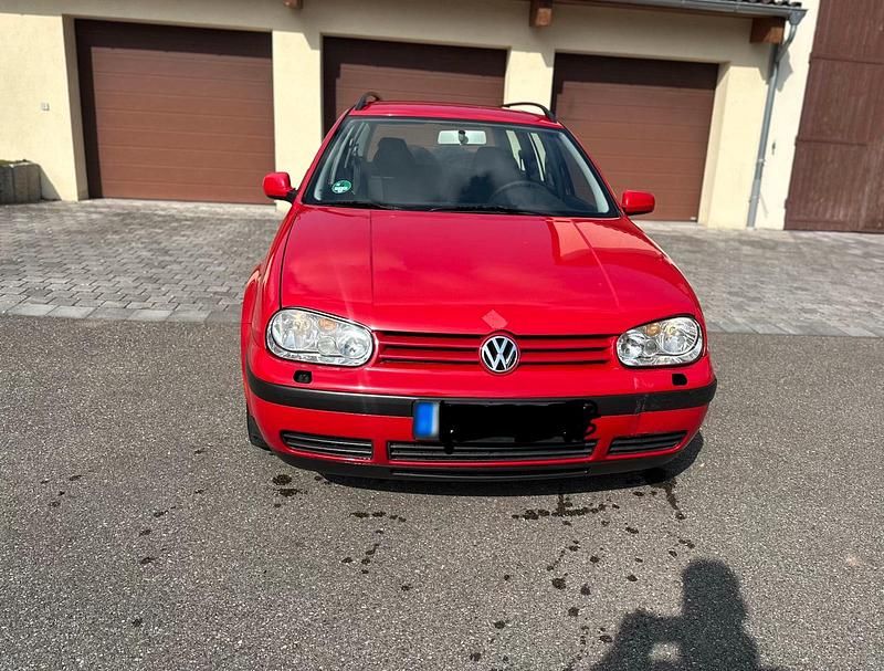 Gebraucht VW Golf IV 101 PS (74 kW) 2000 Rot Kombi