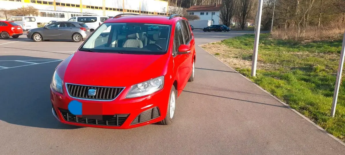 Gebraucht Seat Alhambra 136 PS (100 kW) 2013 Rot Van / Kleinbus