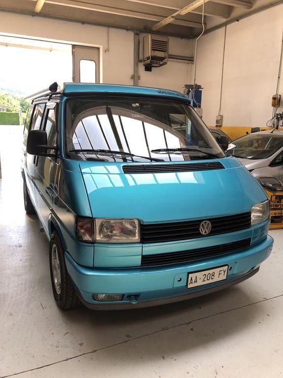 Blau Gebraucht 1994 VW T4 California Van | 9.000 € - Bild 1/4
