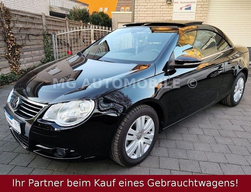 Gebraucht VW Eos Edition 122 PS (89 kW) 2009 Schwarz Cabrio