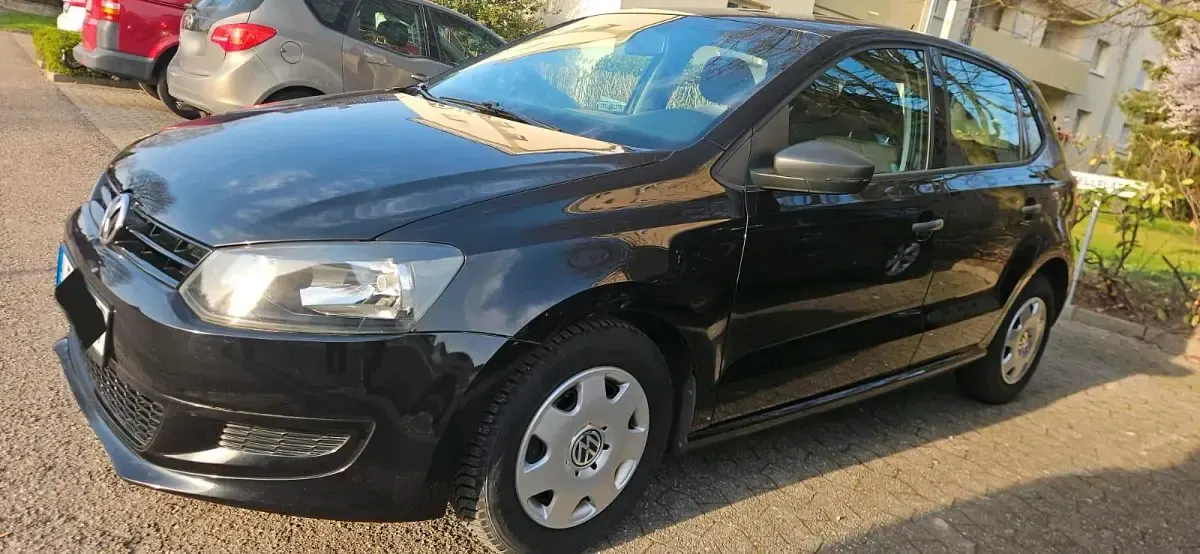 Gebraucht VW Polo 69 PS (50 kW) 2009 Schwarz Kleinwagen