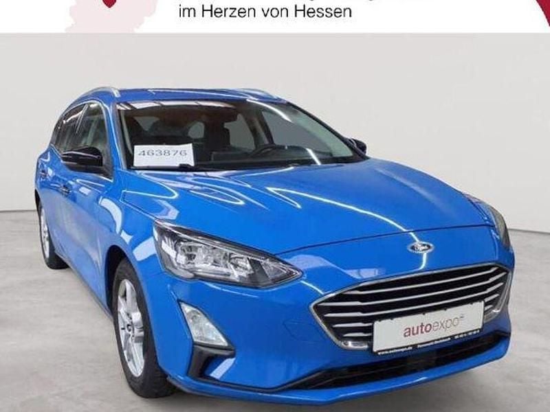 Blau Gebraucht 2021 Ford Focus Cool & Connect Limousine | 11.789 € (Superpreis) - Bild 1/4