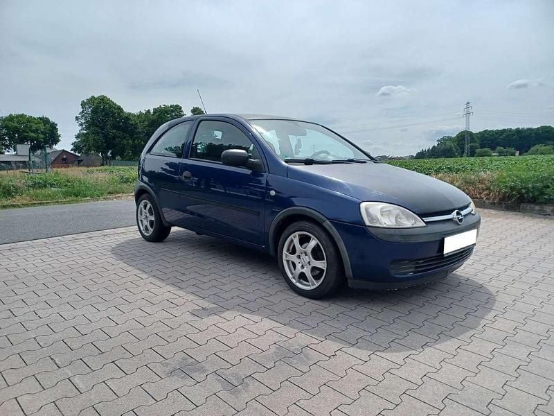 Blau Gebraucht 2003 Opel Corsa Eco Kleinwagen | 850 € (Guter Preis) - Bild 1/4