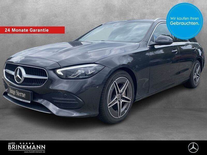 Grau Gebraucht 2022 Mercedes C200 Avantgarde Kombi | 31.990 € (Superpreis) - Bild 1/4