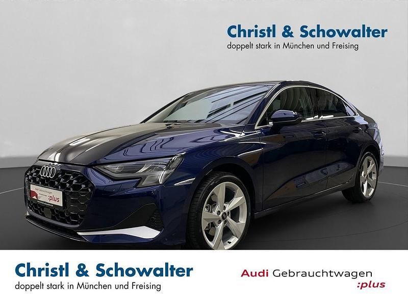 Navarrablau metallic Gebraucht 2025 Audi A3 Sport Limousine | 36.810 € (Teuer) - Bild 1/4